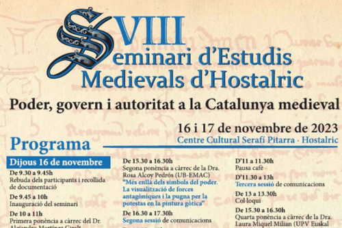 VII Seminari d'Estudis Medievals