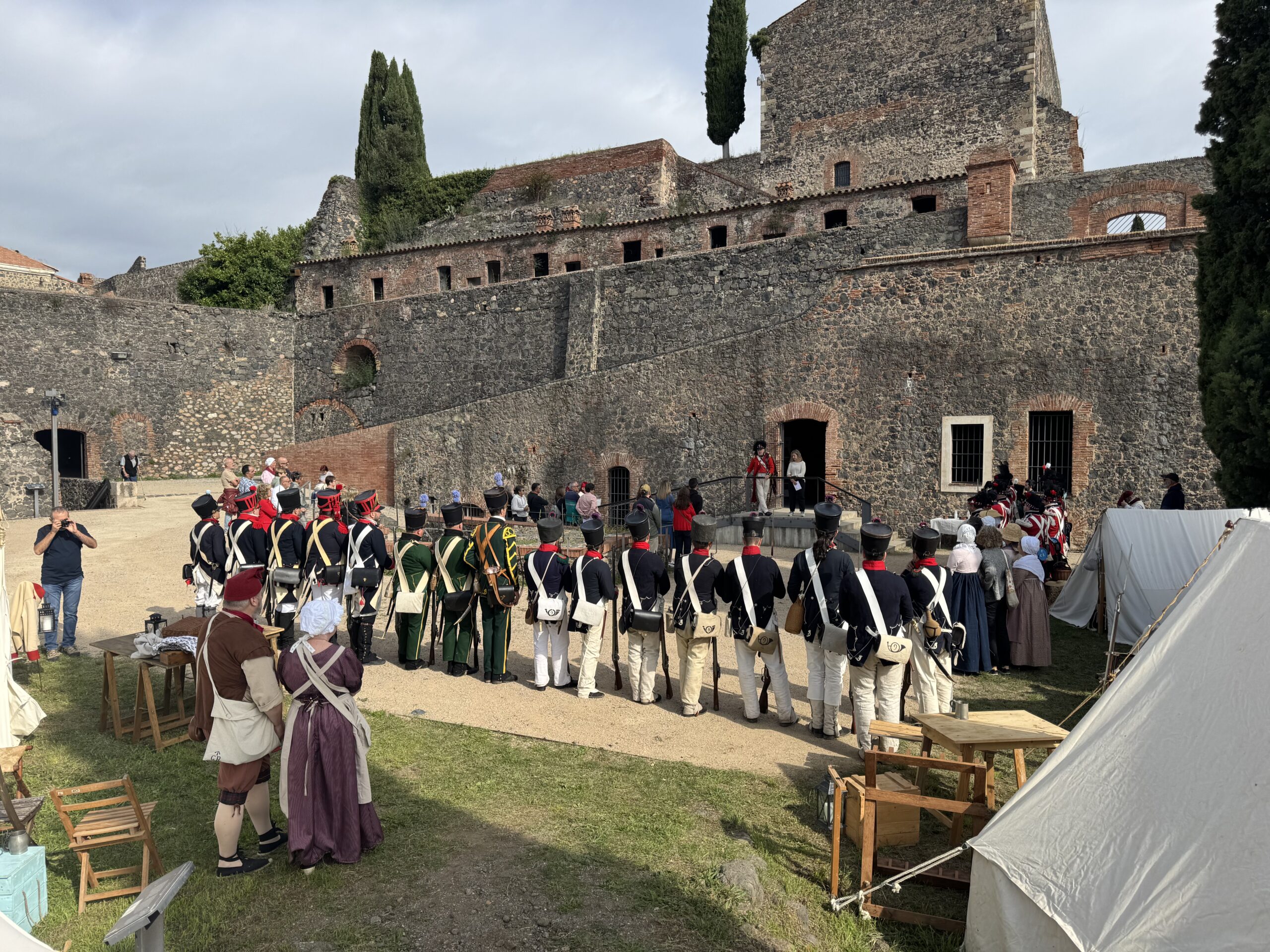 Campament 1810 Castell d'Hostalric